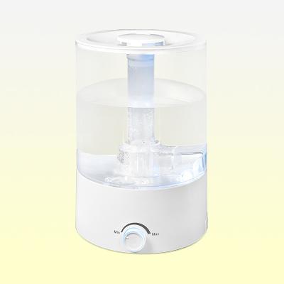 China Air Humidification+Light Customized Large Large Capacity 4L Cool Mist Humidifier Top Filling Ultrasonic Air Humidifier for sale