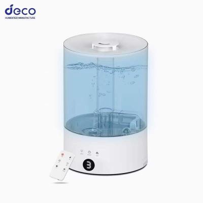 China Color Changing LED Light Whole House Humidifier Top UV Warm Boiling Aroma Steam Humidifier Ultrasonic Humidifier Home Appliances for sale