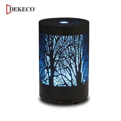 China Healthy Daily Modern Metal Aroma Oil Diffuser Ultrasonic Moisturizing Metal Aromatherapy Diffuser for sale