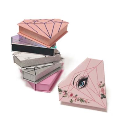 China Custom Printed Luxury Paper Gift Box Moisture Proof Packaging For Eyelash for sale