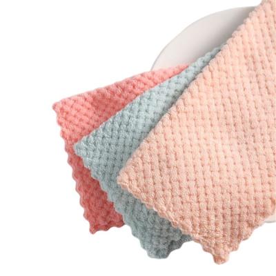 China Factory Price Car Cleaning Cloth Window Dishwashing Pot Towel Home Viable Washing Cloth for sale