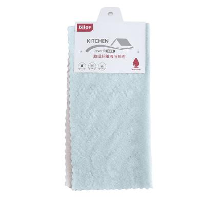 China Polyester Viable Cleaning Cloth Wholesale Manufacturer Universal 30*30cm Non-Linting Towel 100% Absorbent Cleaning Cloth for sale