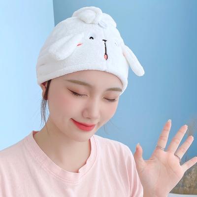 China Factory Bathroom Accessories Custom Essential Absorbent QUICK DRY Quick Dry Hair Turban For Drying Long Curly Hair for sale