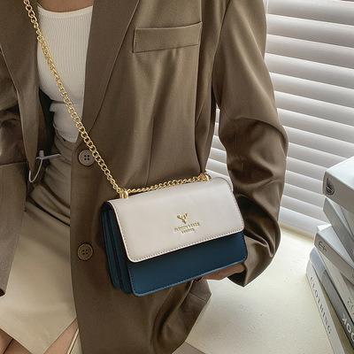 China Women messenger shoulder chain lock fashion sale ladies leather bags high quality hot simple female elegant small bags purse for sale