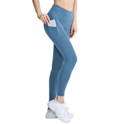 China Thin Breathable Colorful Seamless Nylon And Lift Up Running Spandex Yoga Pants Gaiters Workout Butt Lift Tights for sale