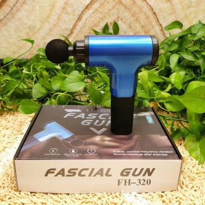 China 6 SPEED Body Massager Muscle Fascia Gun Handheld Wireless Body Massager Fully ABS Plastic Small NC 2000mah 110-240V 50HZ; ANH FH-320 1.2KG for sale