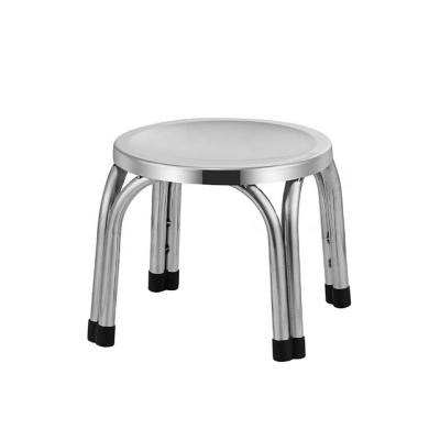 China Tour Cooling Hot Shape Dining Chair Stainless Steel Quadruped Stool for sale