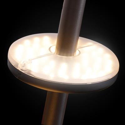 China Outoors High Quality Patio Pathway Landscape Garden Durable Using 3 Modes LED Patio Umbrella Post Light Garden for sale