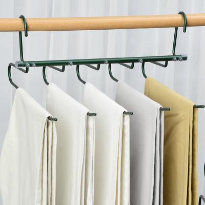 China Modern Wholesale Aluminum Hangers For Fabrics Metal Pants Racks Luxury Hangers Organizer for sale