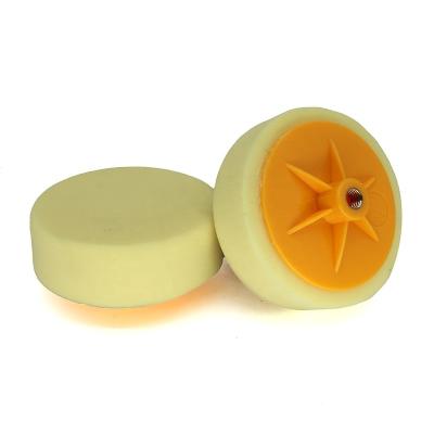 China D-5001 American Material Yellow Color Car Strong Polishing Durability Hard Polishing Pad for sale