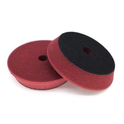 China Hypotenuse Roughing Good Elasticity Hook And Loop Hard Foam Pad Polishing Pads For Car Polishing Waxing for sale