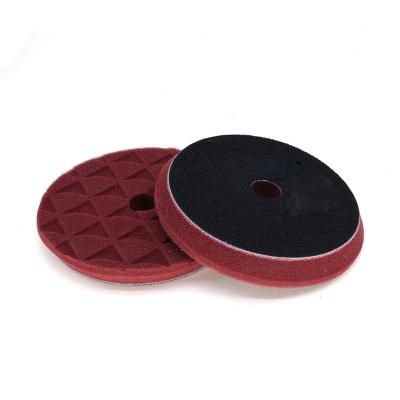 China Good Elasticity 5 6 7 Inch Diamond Heavy Cutting Hard Disc Polishing Pads For Car Cleaning for sale