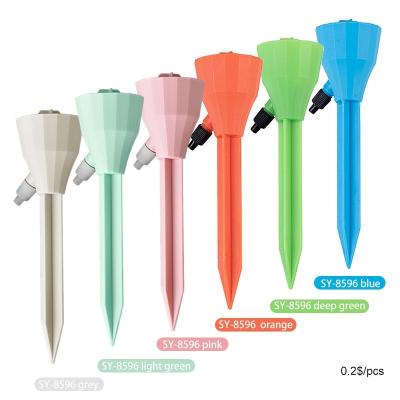 China Agriculture Drip Irrigation Adapting Shape Hot Pink Individual Ice Cream Tools Garden Vending Drip Device Watering Devices For Plant Flowerpot for sale