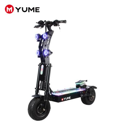 China YUME X7 Big Power 72V 8000W Competition 2 Wheel 13inch Motor Unisex Adult Dual Scooter YUME X7 Electric Motorcycle For Sale for sale