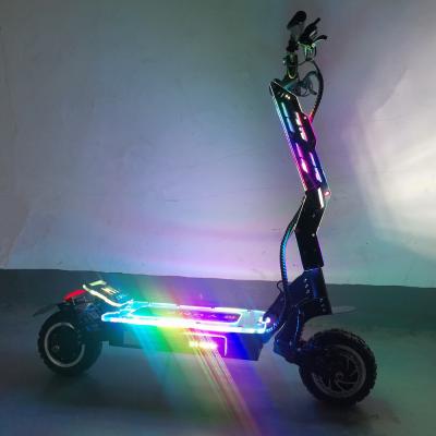 China YUME M11 Foldable Electric Scooter 60v Unisex Powerful 2 Wheels 7000W Motor e Scooter 11 Inch For Adults for sale