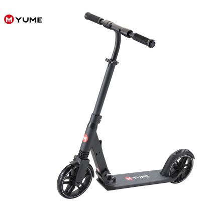 China YUME 2 Wheels Unisex Long Range Kick Scooter Delivery Fast Moving For Adults And Teens Kick Scooter for sale