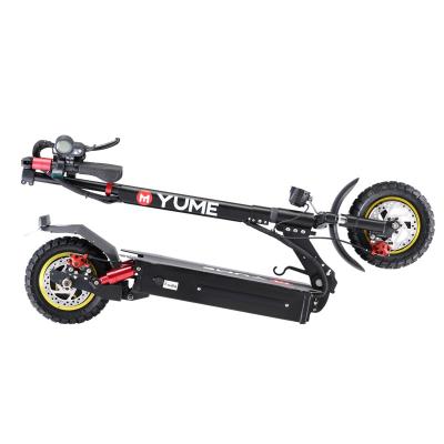 China Front Suspension Model S10 Unisex Fast Folding 1000W CE Yume Electric Scooters for sale