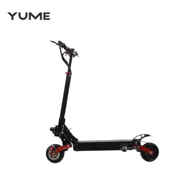 China Widewheel Electric Kick Scooter Dual 8 x 3.75 Inch Adult Wide Wheel Scooter (Solid Tires) for sale