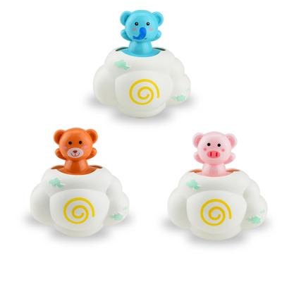 China Bathroom Animal Rain Toy Children Toys Cute Cartoon Pig Elephant Bear Parent-child Interaction Cloud Rain Bathroom for sale