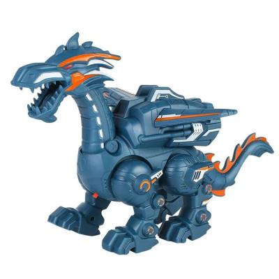 China Carryover SPRAY MIX COLOR DINOSAUR.2 Kids Walking Dinosaur Fire Water Spray Dinosaur Robot Breathing Toys with Red Light and Realistic Sounds for sale