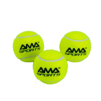 China Woven Felt+Rubber Core Padel Ball Netting Paddle Ball With Customized Logo for sale