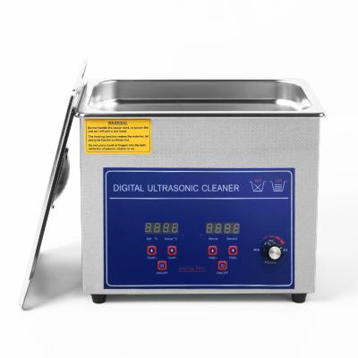 China Adjustable Industrial Ultrasonic Cleaner 3L Model 120w Ultrasonic Power 40kHz Frequency 6L Capacity for sale