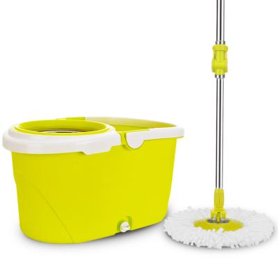 China Cheapest Viable High Quality Blue Floor Cleaning Microfiber Price Mop Cleaner Broom Set Flat Mop With Bucket for sale