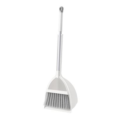 China Combination Detachable Broom and Combo Dustpan Set Broom and Dustpan for Office Home Kitchen Lobby Floor Use for sale