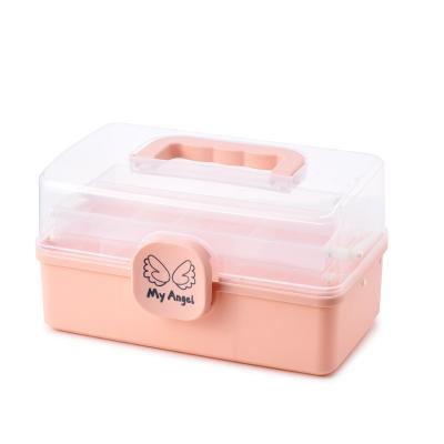 China Baby Girl Hair Clip Elastic Band Headdress Storage Box Viable Children's Hair Accessories Jewelry Storage Box for sale