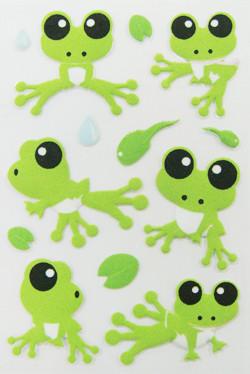 China PVC Foam PET Puffy Stickers For Kids for sale