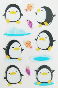 China Cartoon Custom Puffy Stickers 3D Dimensional For Children for sale