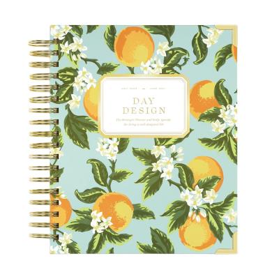 China Office& school supplies spiral planner with inside pocket happy planner personal finance 365 day planner agenda 2021 for sale