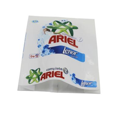 China Barrier Design Washing Powder Soap Packaging Side Gusset Plastic Bag Commodity Packing for sale