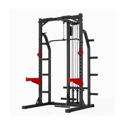 China Commercial Heavy Duty Eco-Friendly Universal Fitness First Class High Level Functional Squat Half Rack Trainer for sale