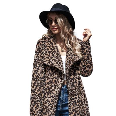 China Breathable Imitation Leopard Print Fur Coat For Women S Coat In Autumn And Winter Women&'s for sale