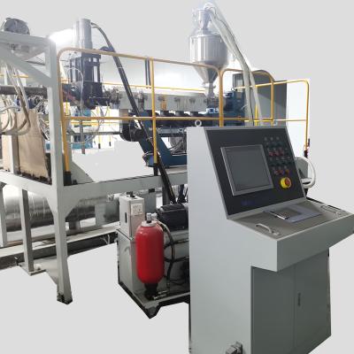 China PIPE BFE99%meltblown Fabric Nonwoven Machine Plastic Extruder Line for sale