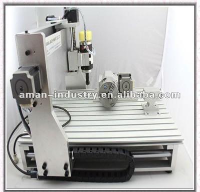 China AMAN 3040 mini cnc router metal cnc engraving machine  for sale