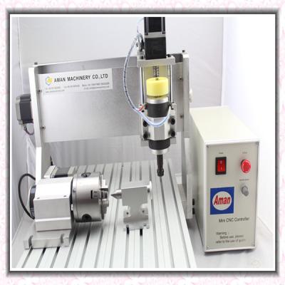 China AMAN 3040 metal cnc engraving machine for 3d carving for sale