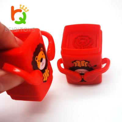 China Custom Promotional Stationery Children Kids Gift Set Punchers Art Stamp Set Stationery Seek Box Promotion PVC Hide And Seek for sale