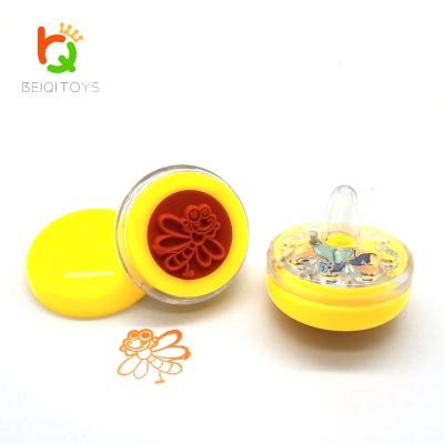 China Toy Manufacturer In China Promotional Children's Toy Toys Stamp Spinner Custom Small Toy Mini Gift for sale