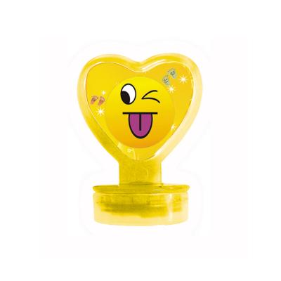 China Cheap Children's Toy Kids Plastic Mini Stamp Set Smiley Face Pattern Children Stamp for sale