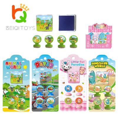 China Children's Toy Custom Kids Toy Stamps Stationary Gift Set Stationery Mixed Themes for sale