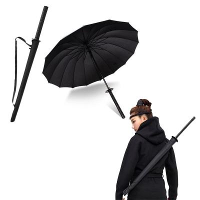 China Male Lady Animation Umbrella Rod Umbrella Custom Logo Long Handle Bone Semi-automatic Windproof Super Straight Umbrella 8/16/24 for sale