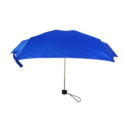 China Customized cheap windproof pocket CLASSIC compact 5 manual sun and rain logo mini umbrella for sale