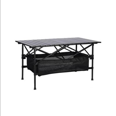 China Portable high quality portable outdoor aluminium foldable dining bbq picnic easy Portable folding camping table for sale