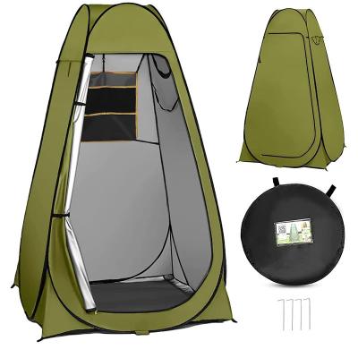 China Portable/ lightweight/Water-repellent/Durable & Sturdy construction Outdoor Shower Tent Camp Toilet portable Changing Room with Carry Bag for sale