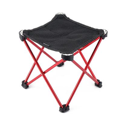 China Easy-carrying Outdoor ultra-light folding bench hiking camping portable queue small bench elderly train stool for sale