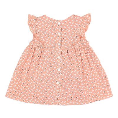 China Breathable Cotton Ruffled Sleeveless Children's Clothing 2021 Summer Dresses For Toddler Girls for sale