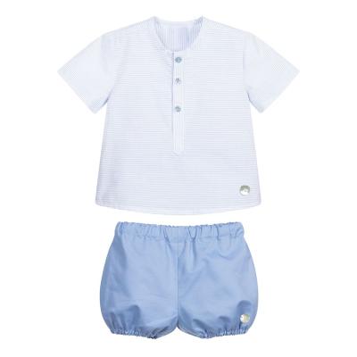 China 2021 Summer Boutique Cotton Toddler Boy Casual Wholesale Casual Two Piece Clothes for sale