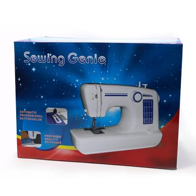 China Horizontal Desktop Sewing Machine Rotary Shuttle Structure 6-8 Layers Thick 31*14*26.5cm for sale